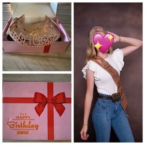 EUC 16th Birthday Party Decor Bundle